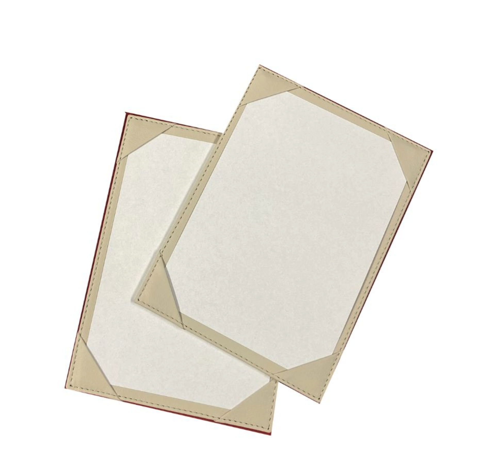 single page menu